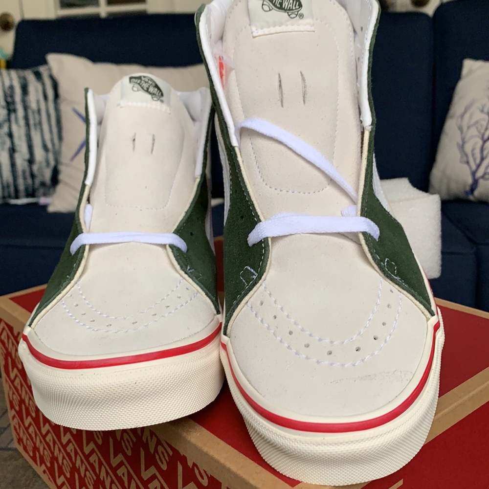 VANS SK8-HI RETRO SPORT MARSHMALLOW/BKOMBUGR MENS - Picture 11 of 16